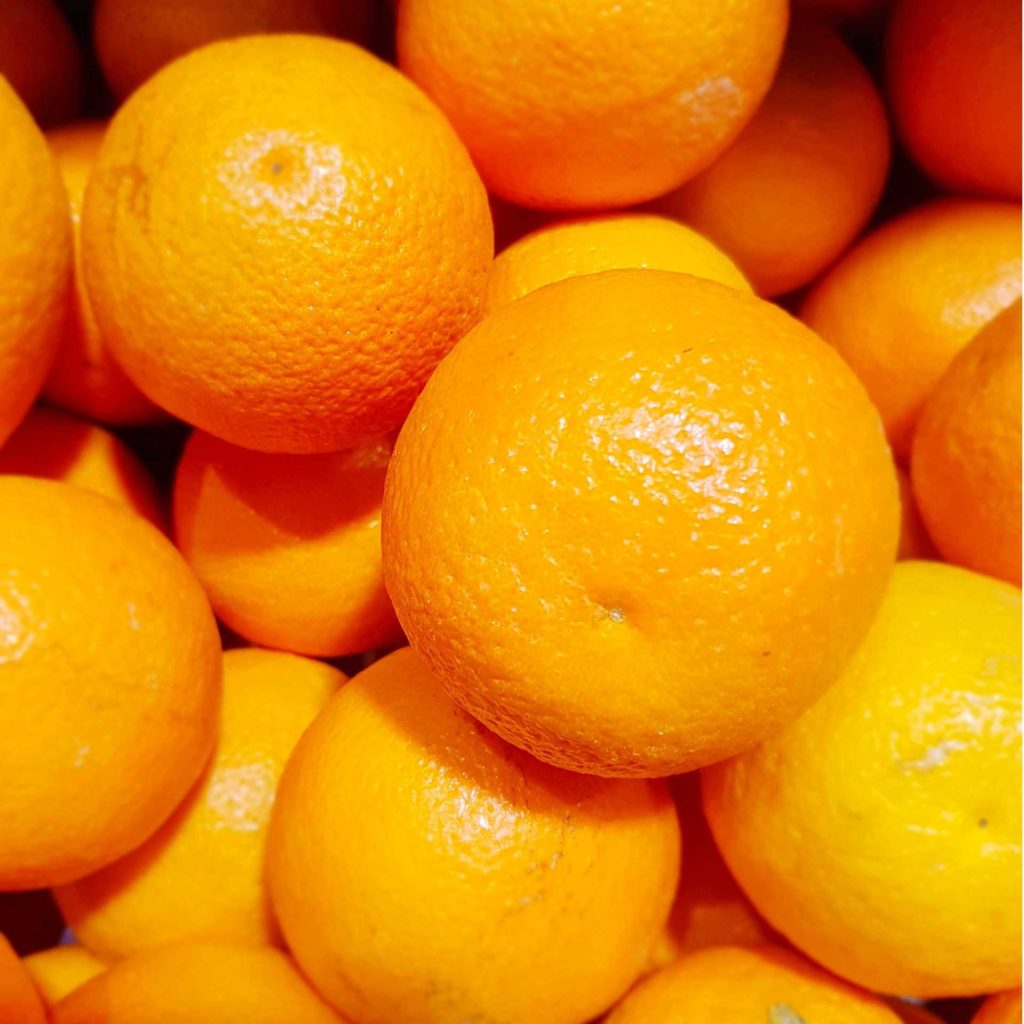 Oranges for skin and hair