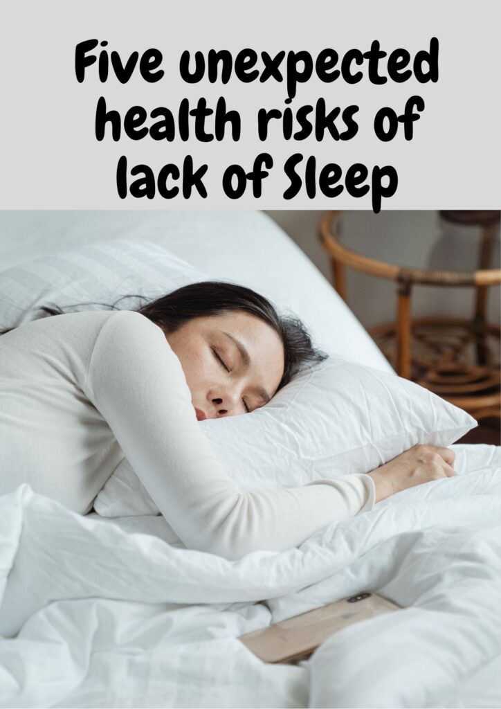 Five unexpected health risks of lack of Sleep